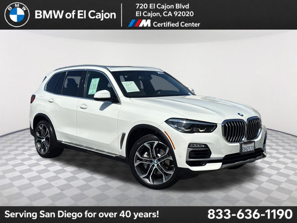 Alpine White 2021 BMW X5 SUV / Crossover All-Wheel Drive 8-Speed Automatic