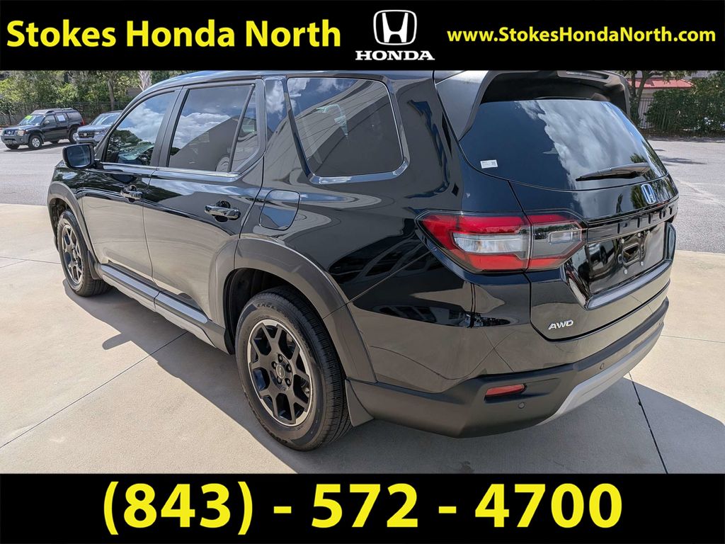 2025 Honda Pilot EX-L Black at Stokes Honda North