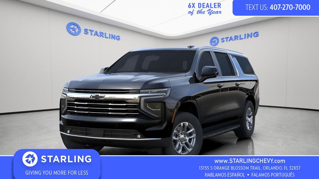Black 2026 Chevrolet Suburban SUV / Crossover 4X2