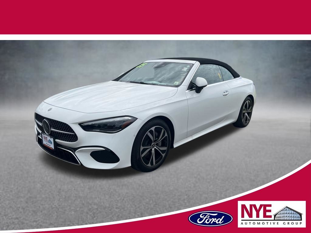 Polar White 2025 Mercedes-Benz CLE 300 4MATIC Coupe All-Wheel Drive 9-Speed Automatic