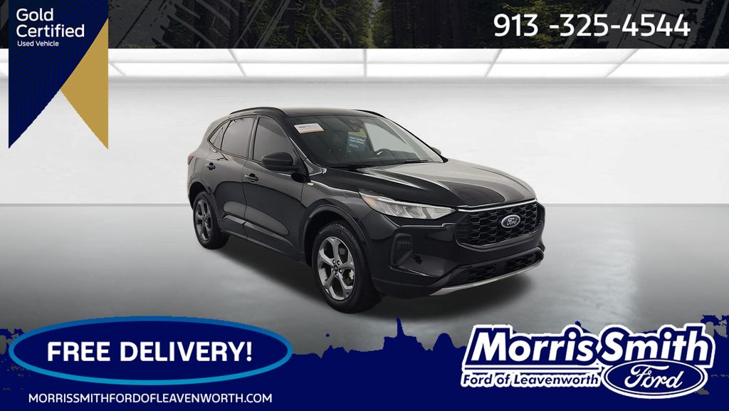 Agate Black Metallic 2024 Ford Escape SUV / Crossover All-Wheel Drive 8-Speed Automatic