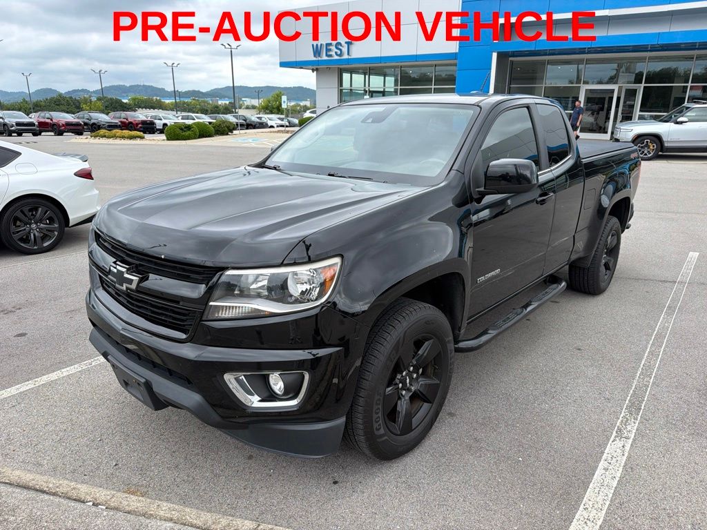 Black 2016 Chevrolet Colorado Pickup Truck Four-Wheel Drive 6-Speed Automatic