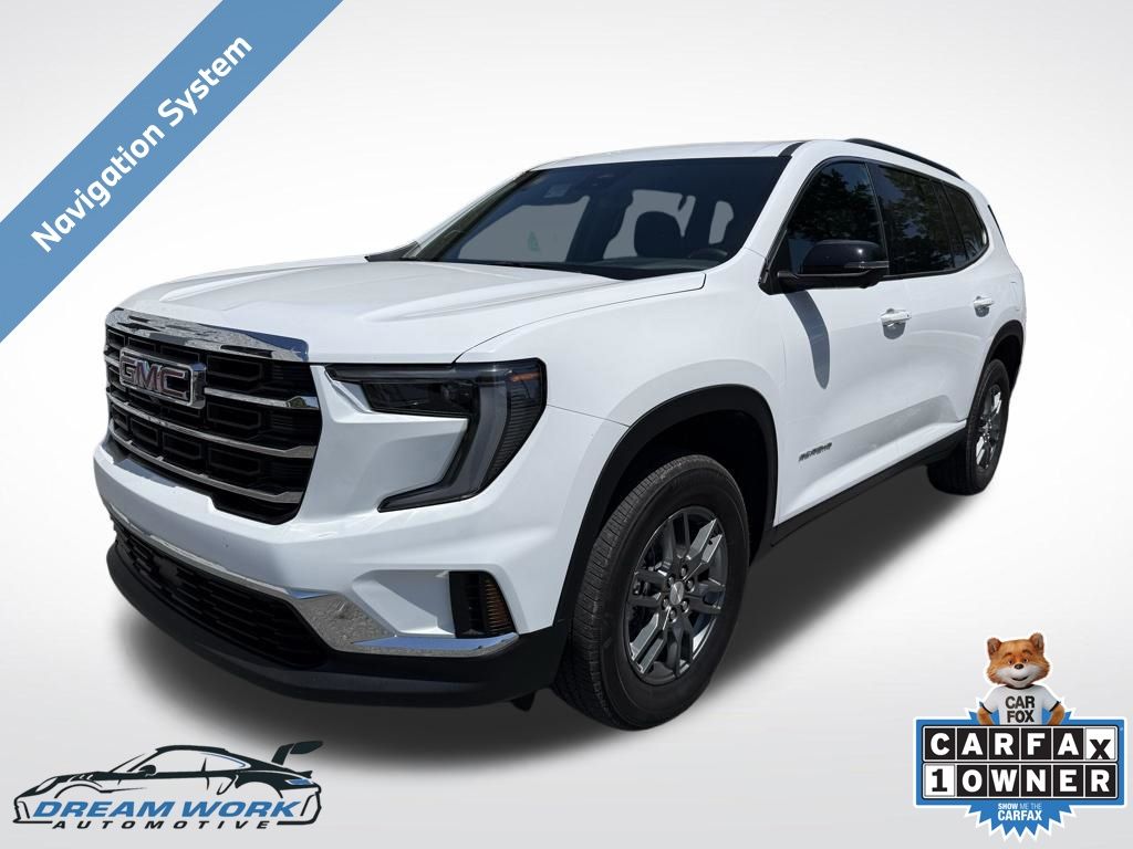 Summit White 2025 GMC Acadia Elevation FWD SUV / Crossover Front-Wheel Drive 8-Speed Automatic