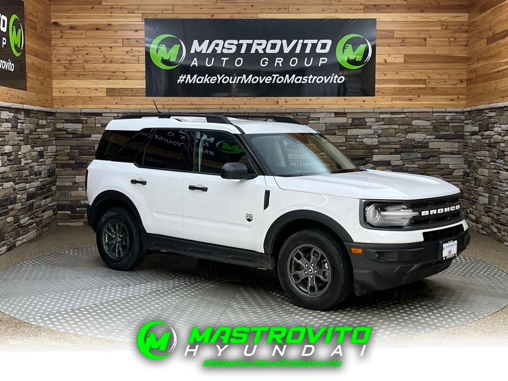 Oxford White 2021 Ford Bronco Sport SUV / Crossover All-Wheel Drive 8-Speed Automatic