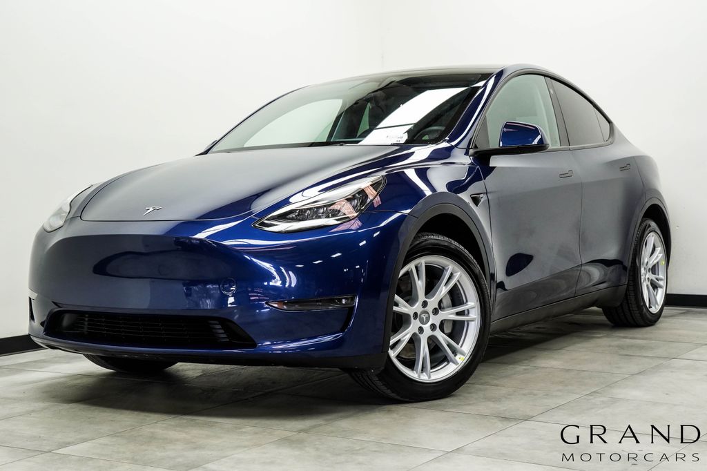 Blue 2023 Tesla Model Y Performance AWD SUV / Crossover All-Wheel Drive 1-Speed Automatic