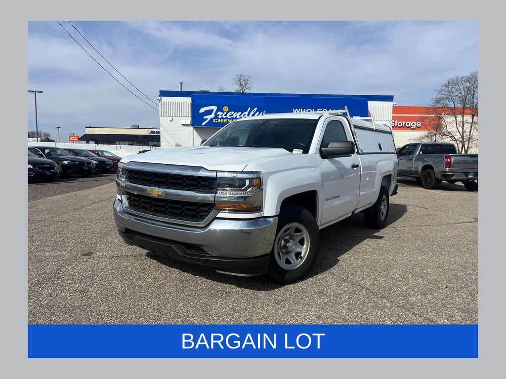 Summit White 2017 Chevrolet Silverado 1500 LS RWD Pickup Truck 4X2 6-Speed Automatic Overdrive