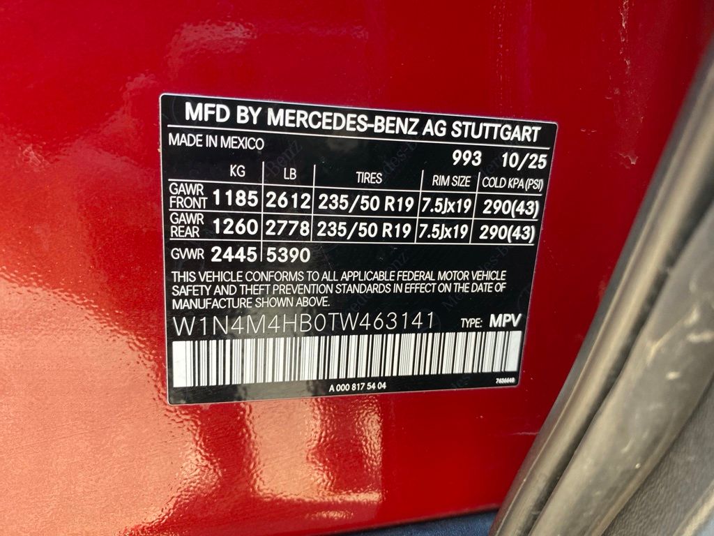 2026 Mercedes-Benz GLB GLB 250 Red at John Sisson Motors