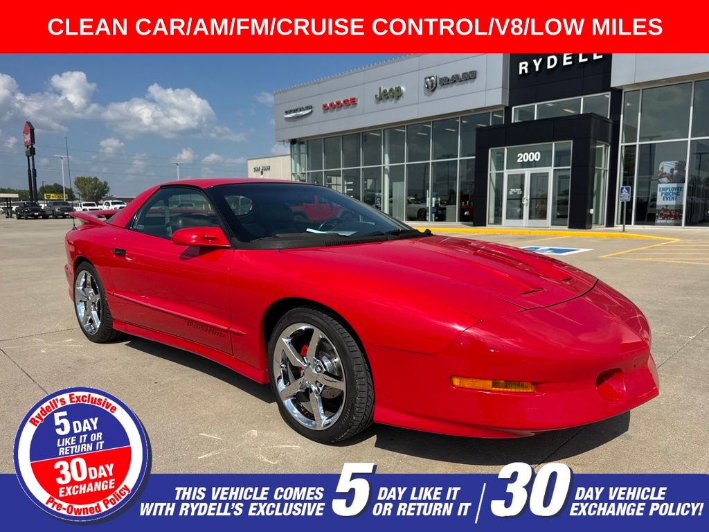 Red 1993 Pontiac Firebird Coupe Rear-Wheel Drive 6-Speed Automatic