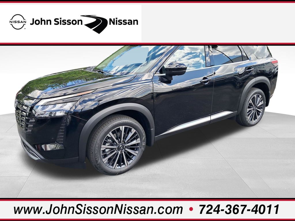 2026 Nissan Pathfinder Platinum Black at John Sisson Motors