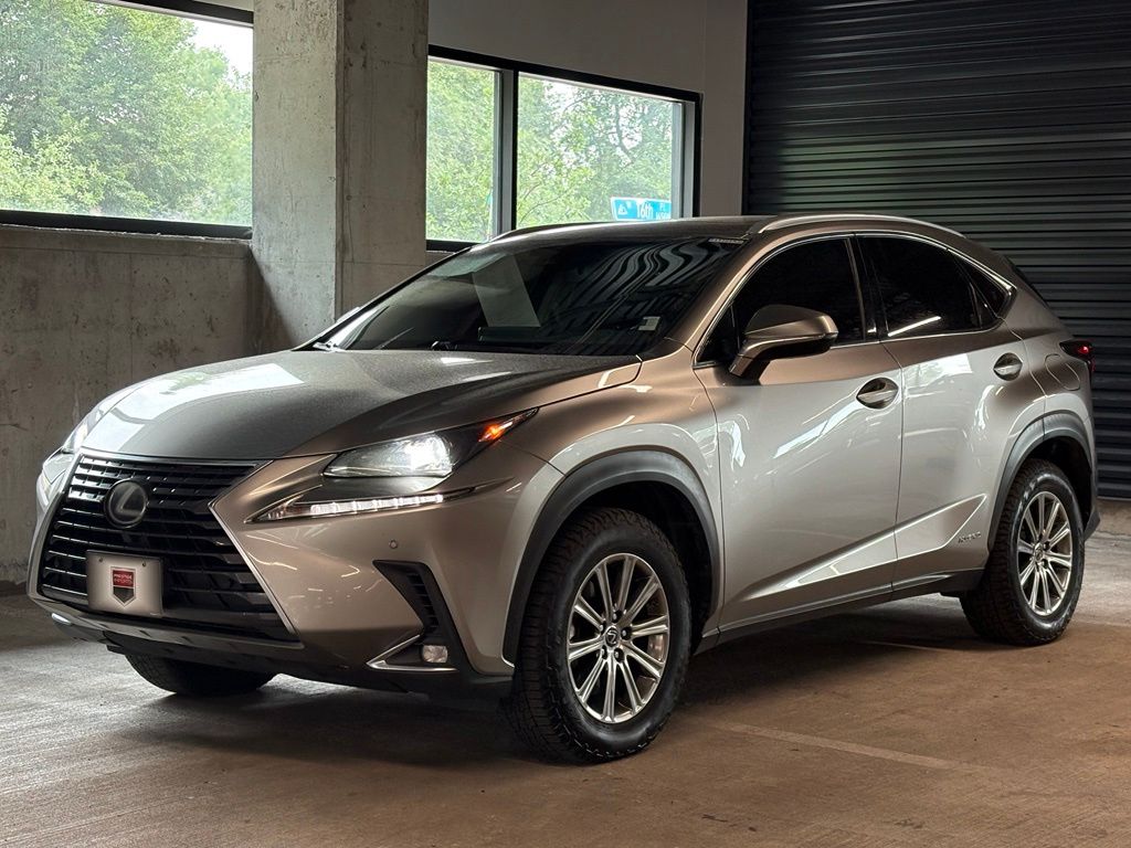 Silver Lining Metallic 2019 Lexus NX Hybrid SUV / Crossover All-Wheel Drive Continuously Variable Transmission
