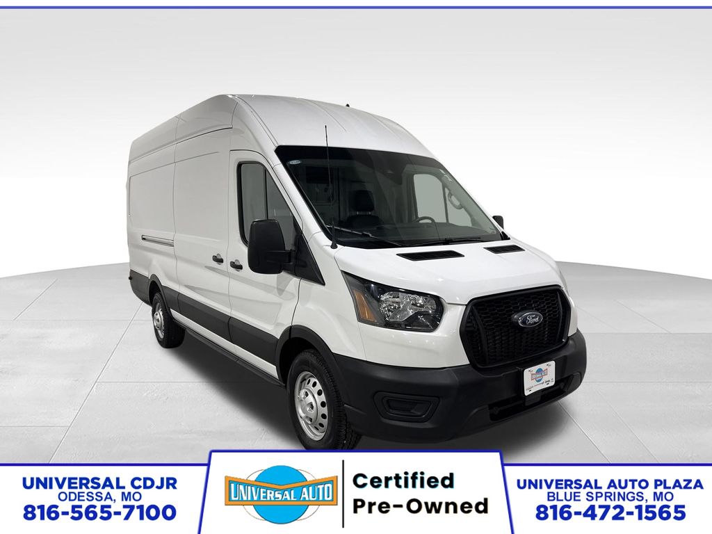 White 2024 Ford Transit Cargo Van All-Wheel Drive