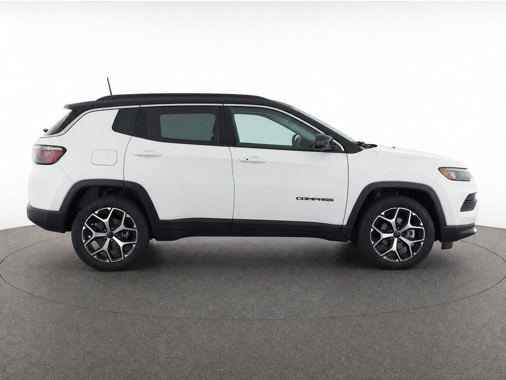 2025 Jeep Compass Limited White at South Hills CDJR