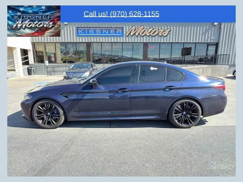 Blue 2022 BMW M5 Sedan All-Wheel Drive 8-Speed Automatic