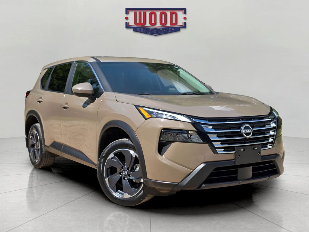 Baja Storm Metallic 2024 Nissan Rogue SUV / Crossover All-Wheel Drive Continuously Variable Transmission