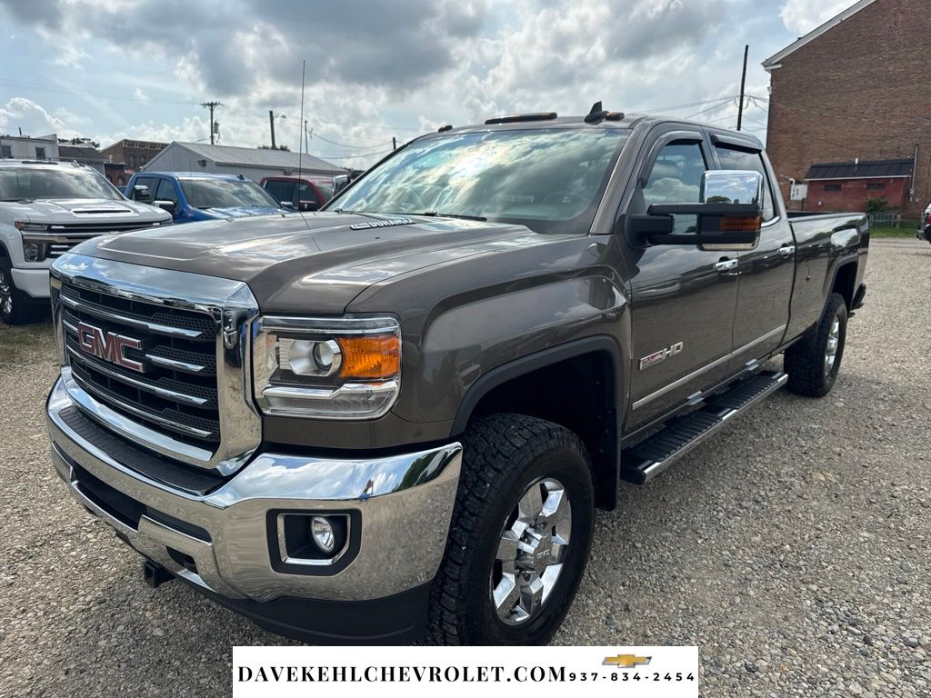 Bronze Alloy Metallic 2015 GMC Sierra 3500HD Pickup Truck Four-Wheel Drive 6-Speed Automatic