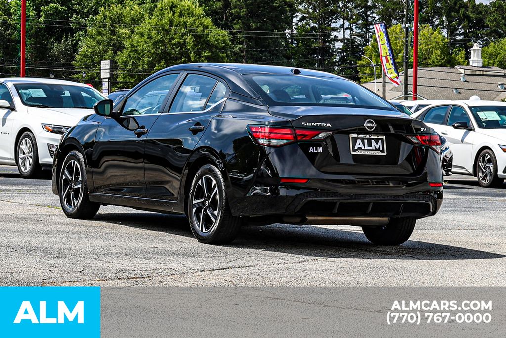 Used 2024 Black Nissan SV image 7