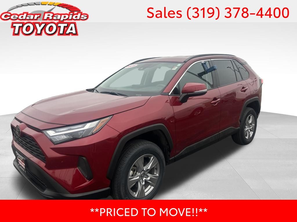 Pearl 2025 Toyota RAV4 XLE AWD SUV / Crossover All-Wheel Drive 8-Speed Automatic