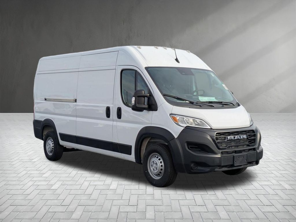 Bright White Clearcoat 2024 RAM ProMaster Van 9-Speed Automatic