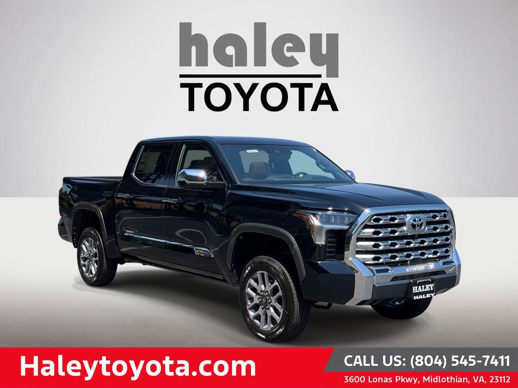 Midnight Black Metallic 2026 Toyota Tundra 1794 Edition CrewMax Cab 4WD Pickup Truck Four-Wheel Drive Automatic