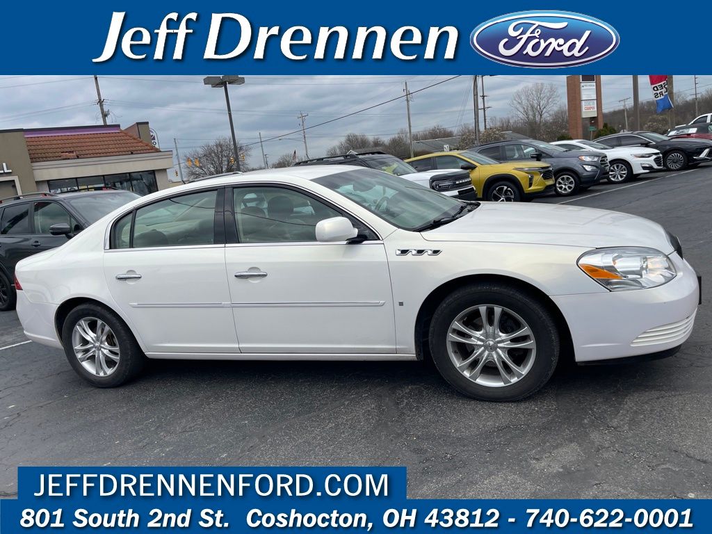 White Gold Flash Tricoat 2006 Buick Lucerne V6 CXL FWD Sedan Front-Wheel Drive 4-Speed Automatic