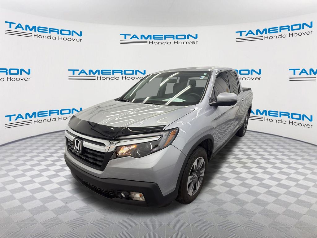 Lunar Silver Metallic 2018 Honda Ridgeline Pickup Truck All-Wheel Drive 6-Speed Automatic