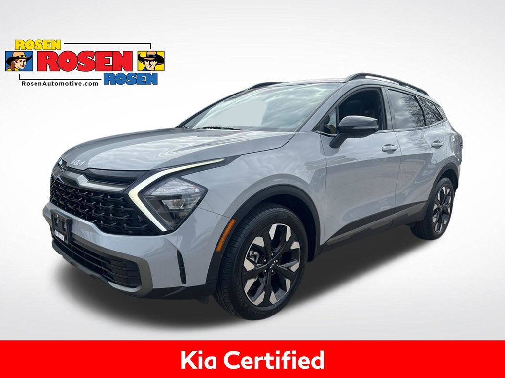 Wolf Gray 2023 Kia Sportage X-Line AWD SUV / Crossover All-Wheel Drive 8-Speed Automatic