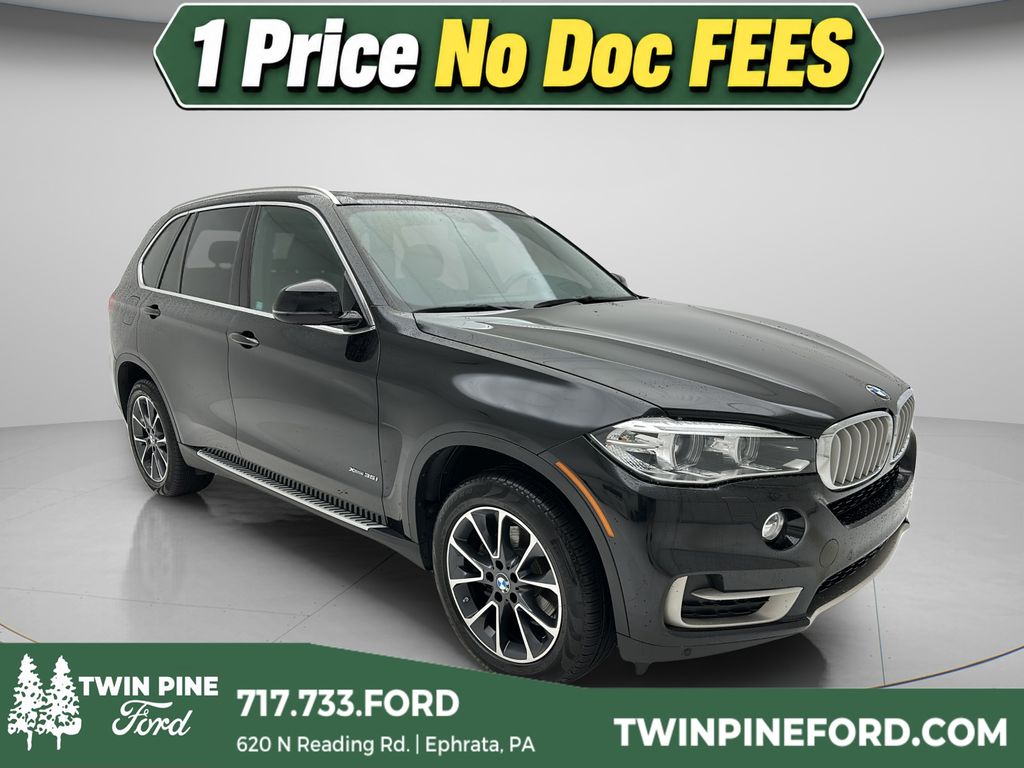 Black Sapphire Metallic 2017 BMW X5 SUV / Crossover All-Wheel Drive 8-Speed Automatic