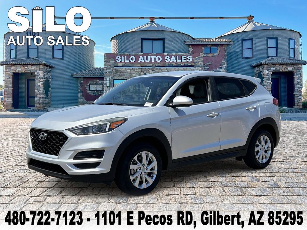 Molten Silver 2019 Hyundai Tucson SE FWD SUV / Crossover Front-Wheel Drive 6-Speed Automatic