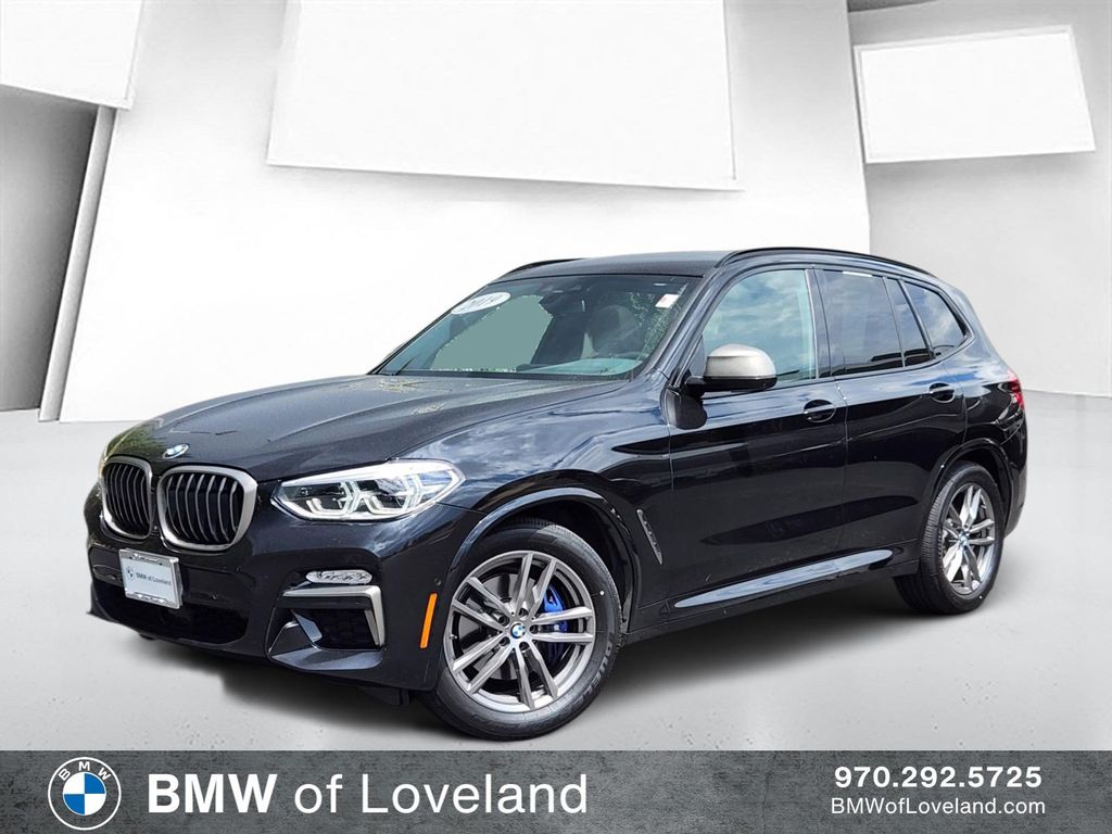Black Sapphire Metallic 2019 BMW X3 SUV / Crossover All-Wheel Drive 8-Speed Automatic
