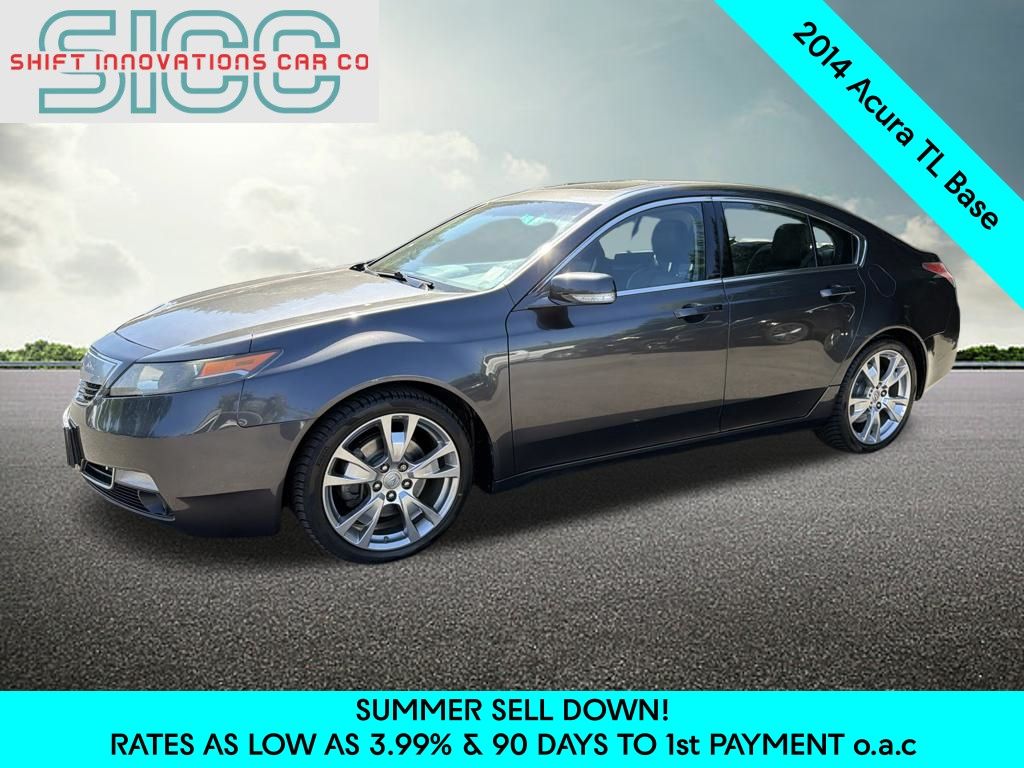 Gray 2014 Acura TL Sedan All-Wheel Drive 6-Speed Automatic