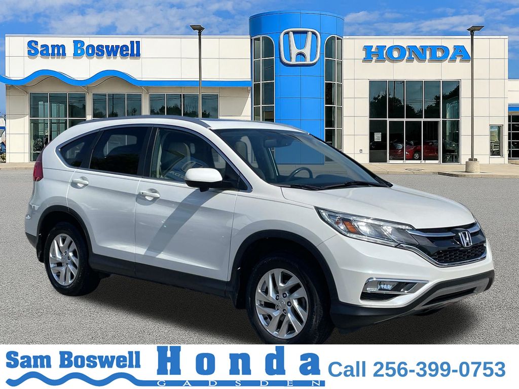 White Diamond Pearl 2015 Honda CR-V EX-L FWD SUV / Crossover Front-Wheel Drive Continuously Variable Transmission