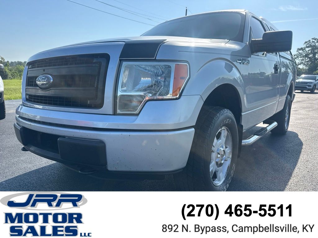 Silver 2014 Ford F-150 Pickup Truck 6-Speed Automatic