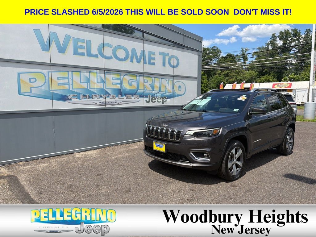 Gray (Granite Crystal Metallic Clearcoat) 2021 Jeep Cherokee Limited 4WD SUV / Crossover Four-Wheel Drive 9-Speed Automatic