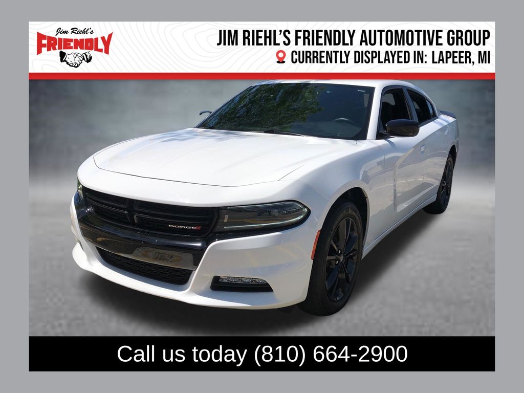 White Knuckle Clearcoat 2023 Dodge Charger Sedan All-Wheel Drive 8-Speed Automatic
