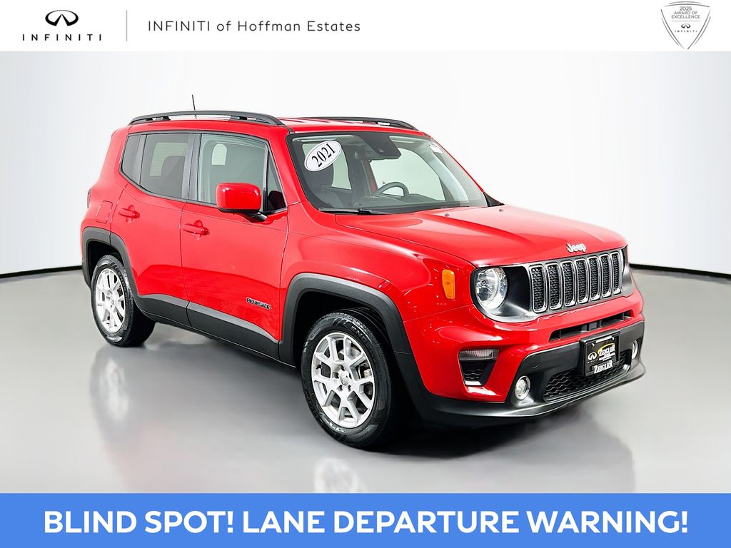 Colorado Red Clearcoat 2021 Jeep Renegade Latitude FWD SUV / Crossover Front-Wheel Drive 9-Speed Automatic