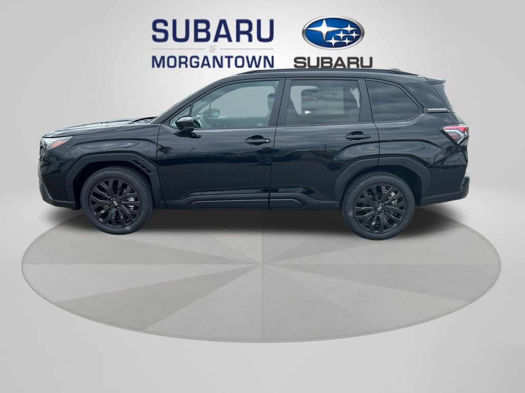 Crystal Black Silica 2026 Subaru Forester Sport Crossover AWD SUV / Crossover All-Wheel Drive Continuously Variable Transmission