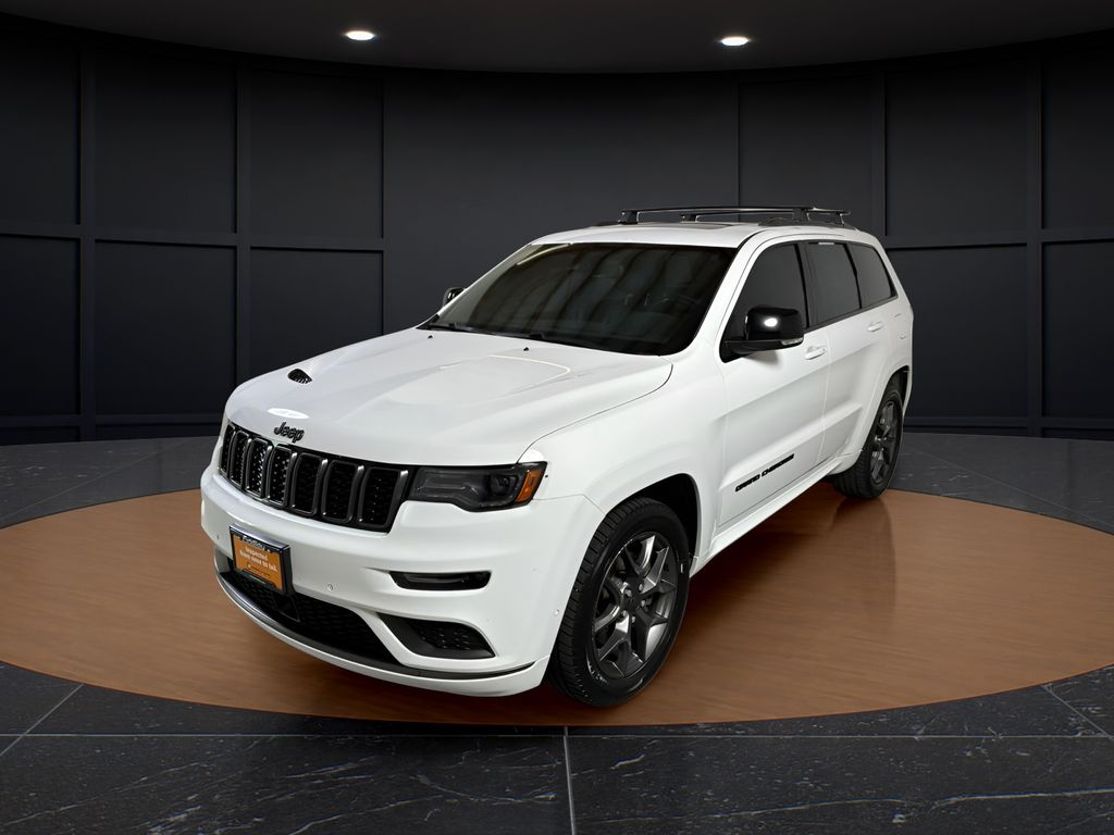 Bright White Clearcoat 2020 Jeep Grand Cherokee SUV / Crossover Four-Wheel Drive 8-Speed Automatic