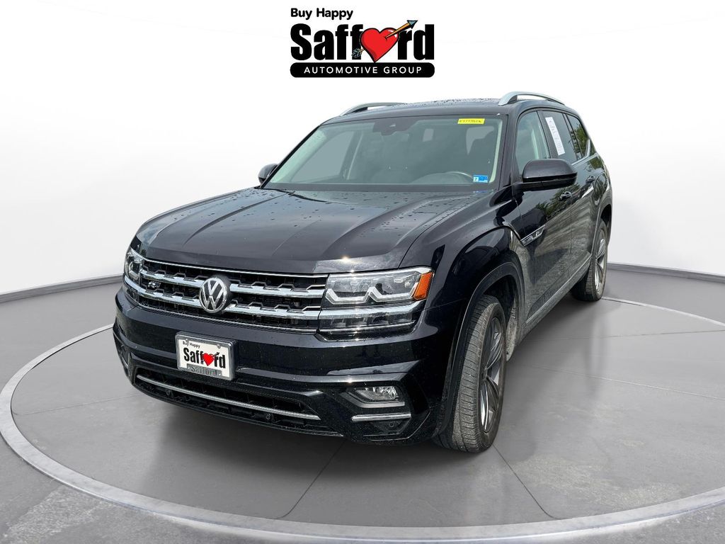 Black 2019 Volkswagen Atlas SUV / Crossover All-Wheel Drive 8-Speed Automatic