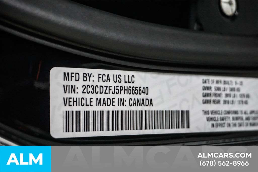 Used 2023 Black Dodge R/T Scat Pack image 45