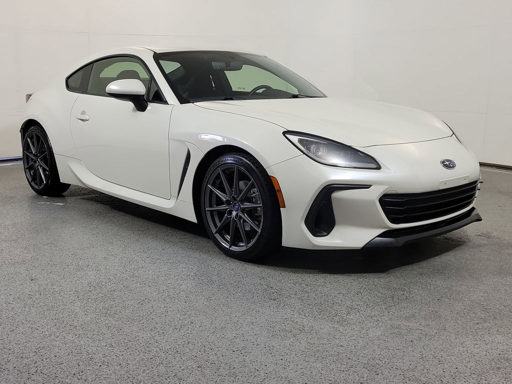 Crystal White Pearl 2022 Subaru BRZ Limited RWD Coupe Rear-Wheel Drive 6-Speed Automatic