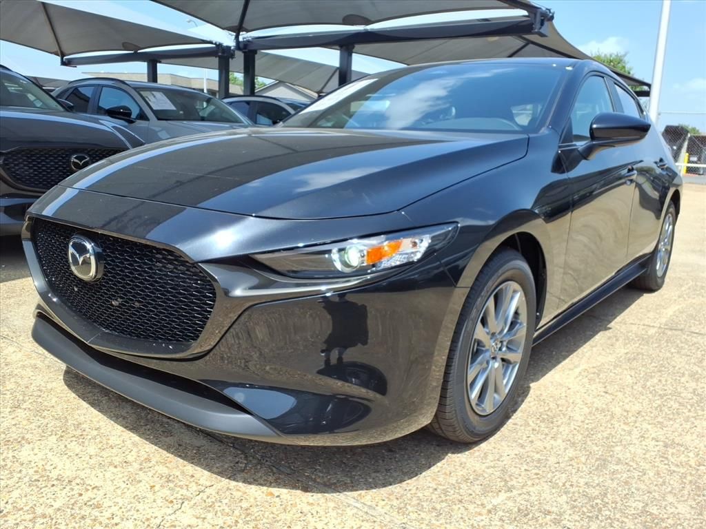 Jet Black 2026 Mazda MAZDA3 Hatchback Front-Wheel Drive 6-Speed Automatic