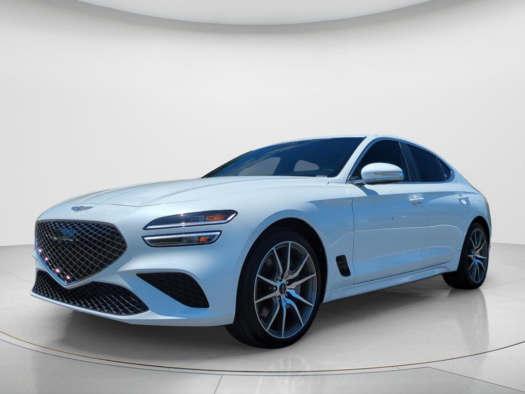 Pre-Owned 2023 Genesis G70 3.3T 4D Sedan in #7171702A | Gettel