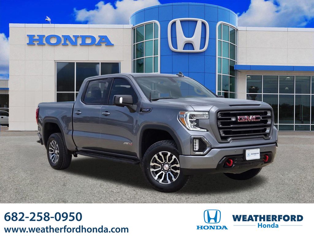 Gray (Satin Steel Metallic) 2021 GMC Sierra 1500 Pickup Truck Four-Wheel Drive Automatic