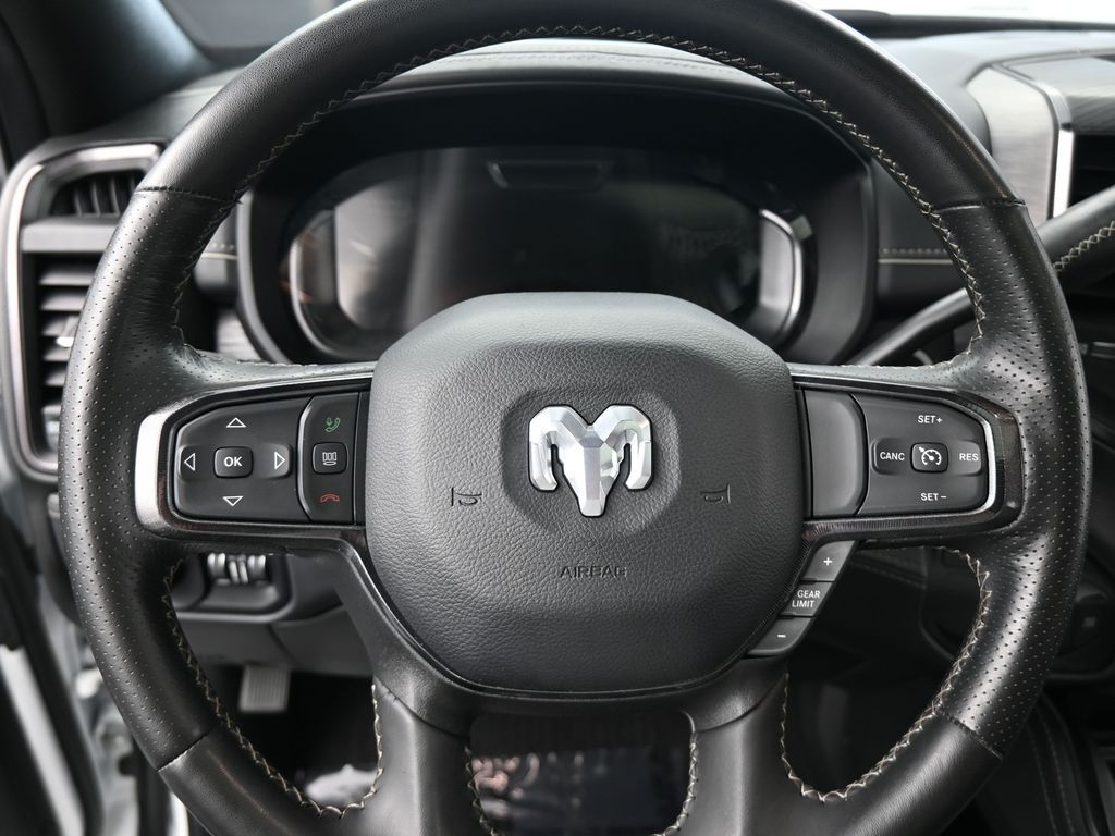 Used 2024 Bright White Clearcoat Ram Rebel image 17