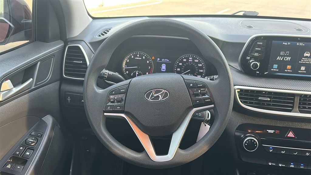 2020 Hyundai Tucson SE Red at DeMontrond Ford