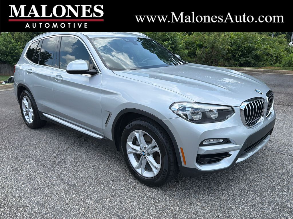 Glacier Silver Metallic 2019 BMW X3 SUV / Crossover Rear-Wheel Drive 8-Speed Automatic