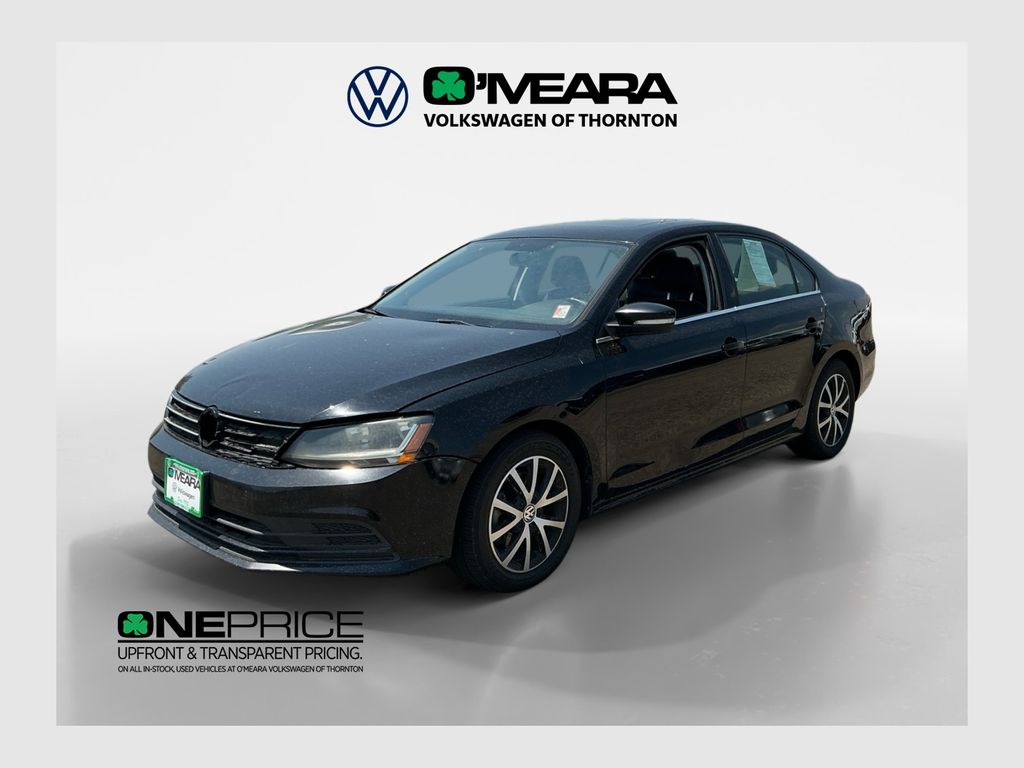 Black 2017 Volkswagen Jetta Sedan Front-Wheel Drive 6-Speed Automatic