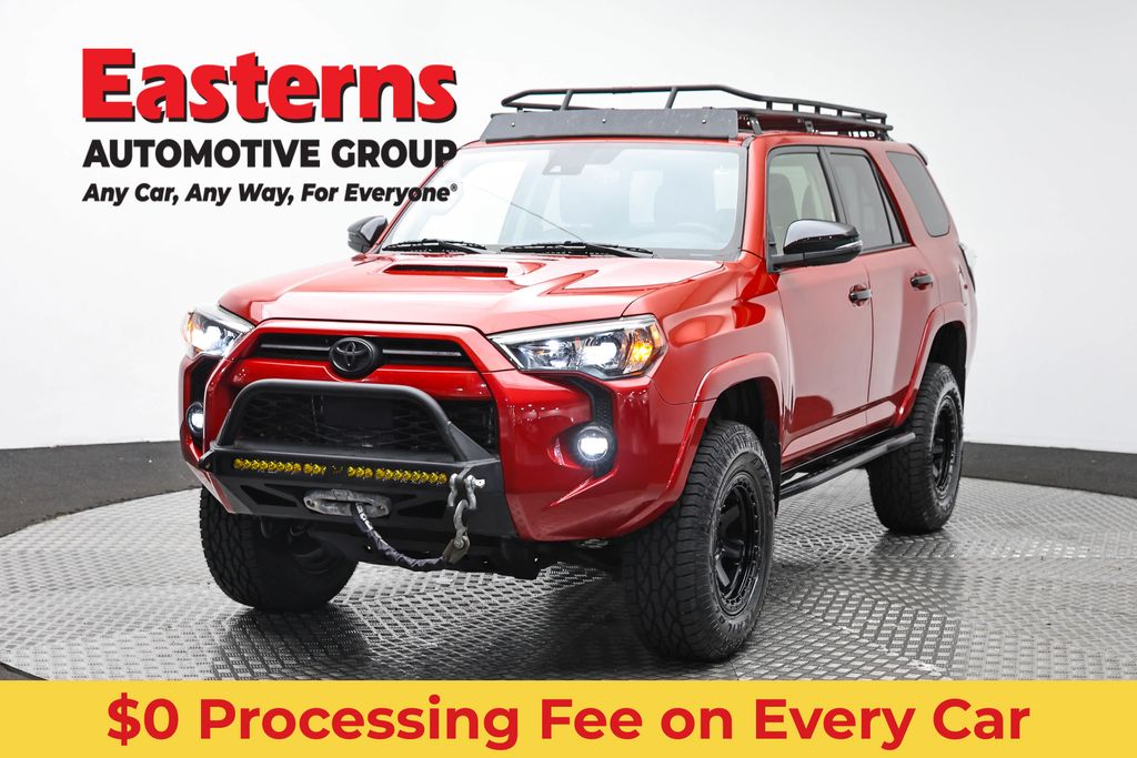 Barcelona Red Metallic 2021 Toyota 4Runner Venture Edition 4WD SUV / Crossover Four-Wheel Drive 5-Speed Automatic Overdrive