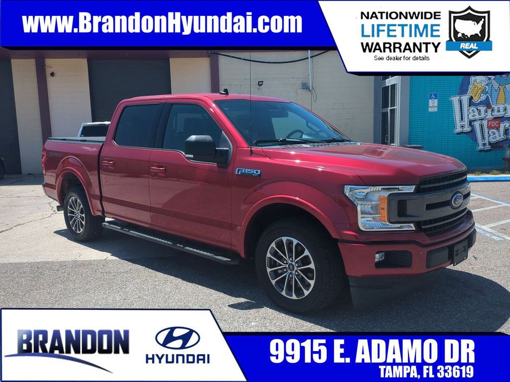 Red Metallic 2020 Ford F-150 XLT SuperCrew RWD Pickup Truck 4X2 Automatic