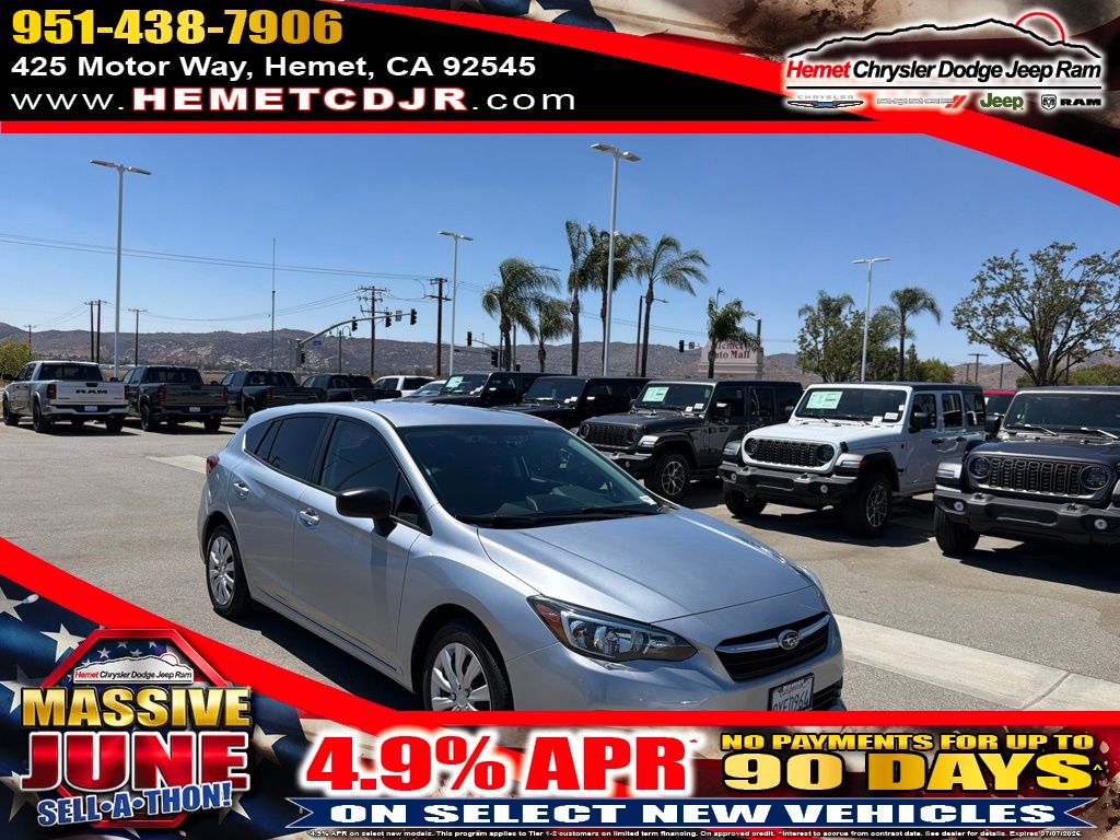 Ice Silver Metallic 2022 Subaru Impreza Wagon All-Wheel Drive Continuously Variable Transmission